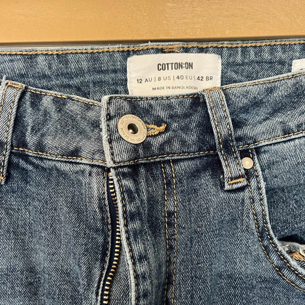 Cotton on capri jeans